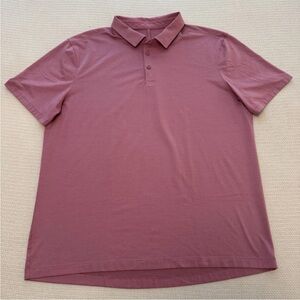 Lululemon Evolution Polo Pink Men’s XXL